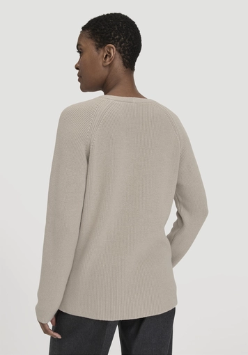 Knitted sweater regular made of pure organic cotton - 2