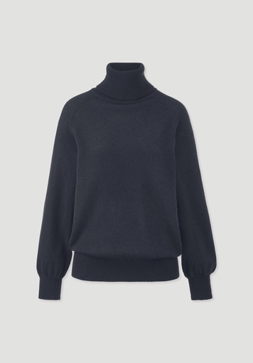 Rollkragen Pullover Relaxed BETTER RECYCLING aus reinem Cashmere