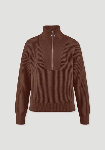 Strick Troyer Relaxed aus reiner Bio-Baumwolle