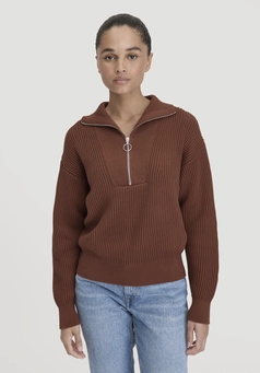 Strick Troyer Relaxed aus reiner Bio-Baumwolle