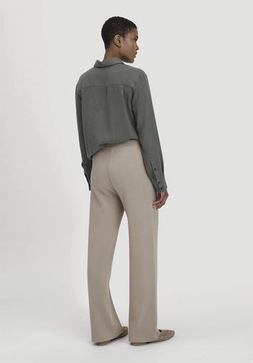 Strick Hose Relaxed aus Bio-Merinowolle und Bio-Baumwolle - 1