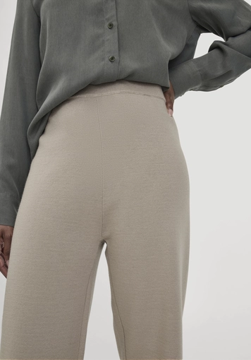 Strick Hose Relaxed aus Bio-Merinowolle und Bio-Baumwolle - 2