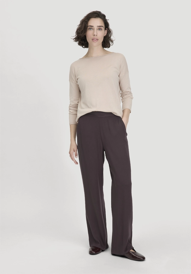 Hose Wide Leg Relaxed aus reiner LENZING™ ECOVERO™ Viskose