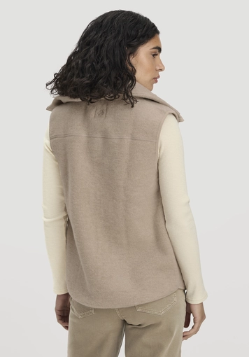 Wollfleece Weste Regular aus reiner Merinowolle - 2