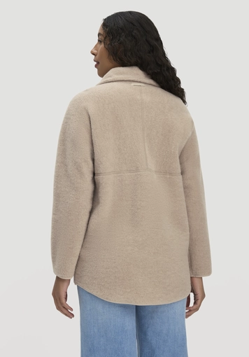 Wollfleece Jacke Oversized aus reiner Bio-Merinowolle - 2