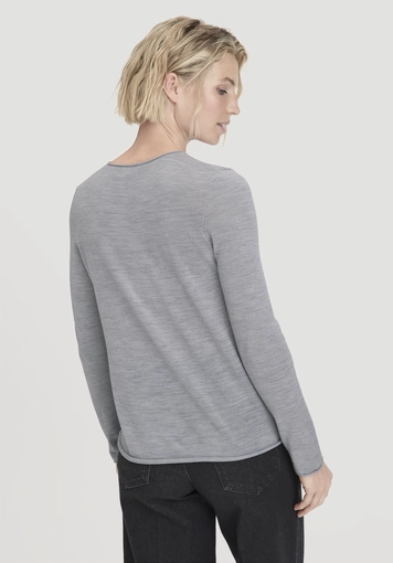 Strick Pullover Regular aus reiner Bio-Merinowolle - 2