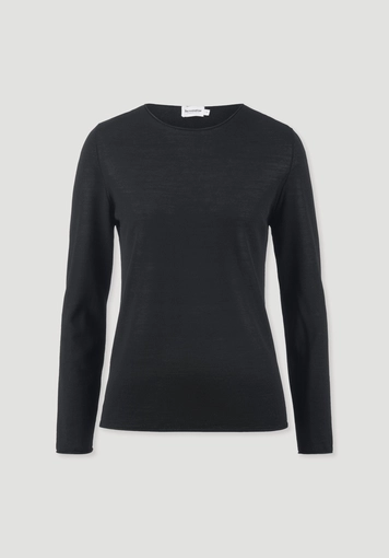 Strick Pullover Regular aus reiner Bio-Merinowolle - 4
