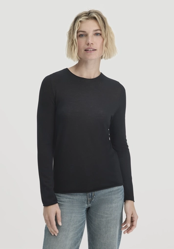 Strick Pullover Regular aus reiner Bio-Merinowolle - 0