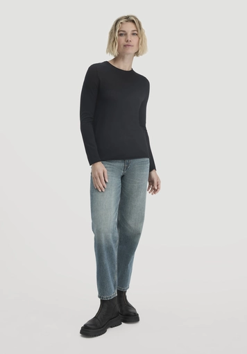 Strick Pullover Regular aus reiner Bio-Merinowolle - 1