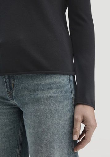 Strick Pullover Regular aus reiner Bio-Merinowolle - 3