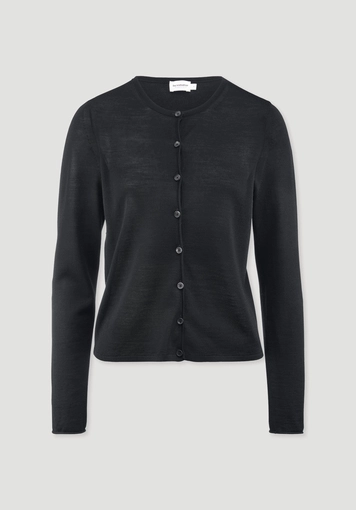 Strick Jacke Regular aus reiner Bio-Merinowolle - 4