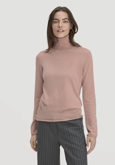 Strick Rollkragen Pullover Slim aus reiner Bio-Merinowolle