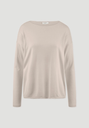 Strick Pullover Oversize aus TENCEL™ Lyocell mit Bio-Baumwolle