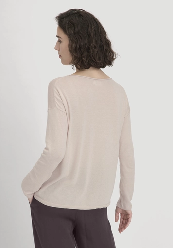 Strick Pullover Oversize aus TENCEL™ Lyocell mit Bio-Baumwolle - 2