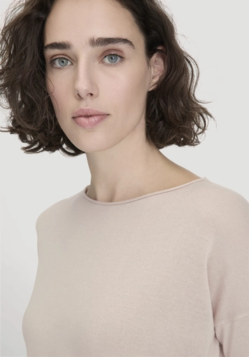 Strick Pullover Oversize aus TENCEL™ Lyocell mit Bio-Baumwolle - 3