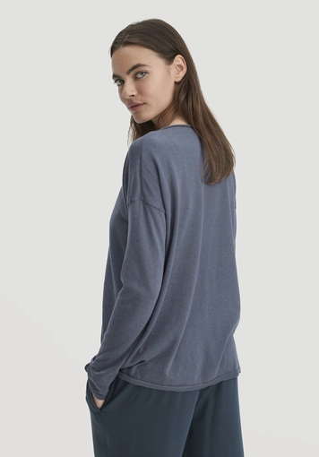 Strick Pullover Oversize aus TENCEL™ Lyocell mit Bio-Baumwolle - 2