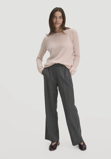 Strick Pullover Regular aus Cashmere mit Recyclinganteil - 1