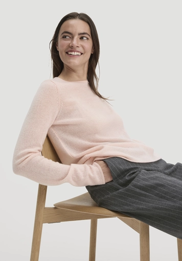 Strick Pullover Regular aus Cashmere mit Recyclinganteil - 3