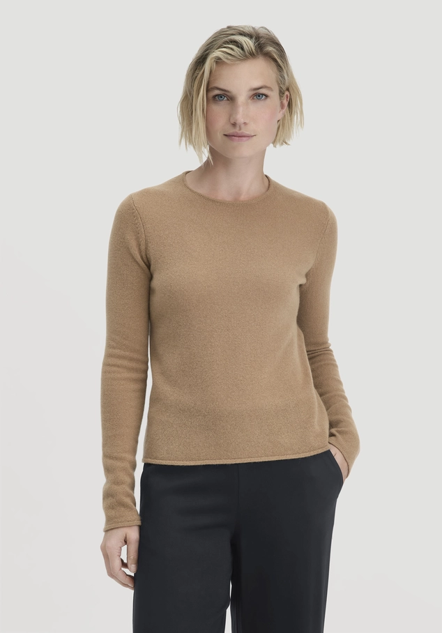 Strick Pullover Regular BETTER RECYCLING aus reinem Cashmere