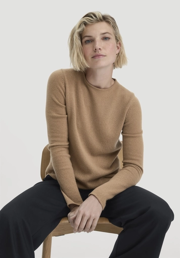 Strick Pullover Regular aus Cashmere mit Recyclinganteil - 4
