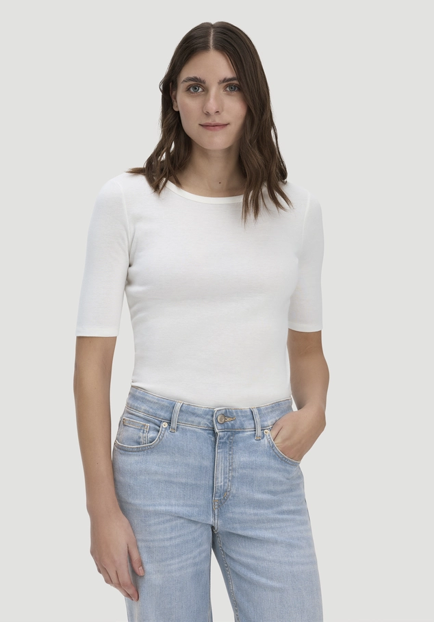 Softrib T-Shirt Fitted made from organic cotton and TENCEL™ Modal
