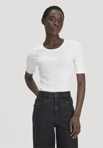 Softrib T-Shirt Fitted aus Bio-Baumwolle und TENCEL™ Modal - 0