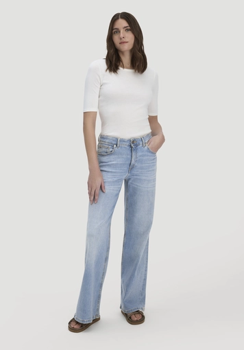 Softrib T-Shirt Fitted made from organic cotton and TENCEL™ Modal - 1