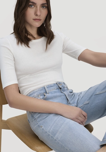 Softrib T-Shirt Fitted made from organic cotton and TENCEL™ Modal - 3