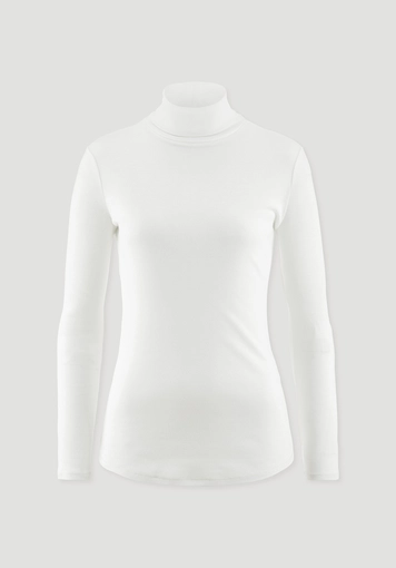 Softrib longsleeve fitted made from organic cotton and TENCEL™ Modal