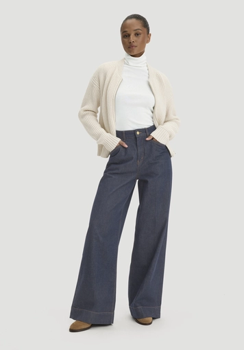 Softrib longsleeve fitted made from organic cotton and TENCEL™ Modal - 1