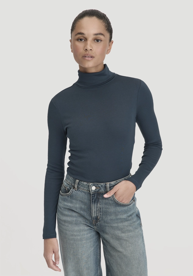 Softrib longsleeve fitted made from organic cotton and TENCEL™ Modal