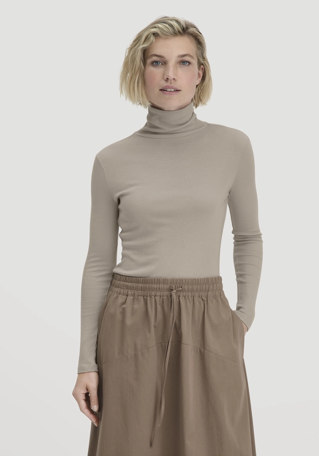 Softrib longsleeve fitted made from organic cotton and TENCEL™ Modal