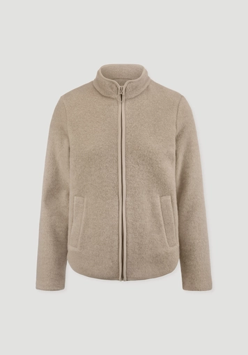 Wollfleece Jacke Regular aus reiner Bio-Merinowolle Wollfleece Jacke Regular aus reiner Bio-Merinowolle