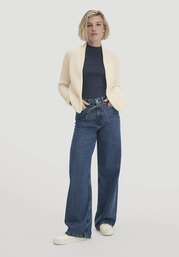 Rib Longsleeve Slim aus Bio-Baumwolle - 1