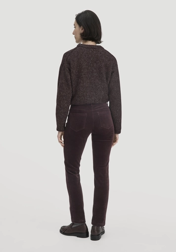 Cordhose Slim Leg Regular aus Bio-Baumwolle - 1