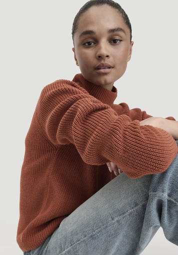 Pullover Relaxed aus reiner Bio-Baumwolle - 3