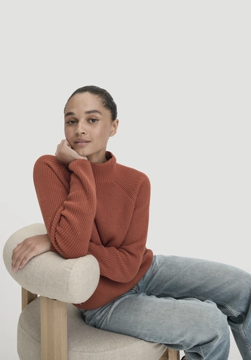 Pullover Relaxed aus reiner Bio-Baumwolle - 4