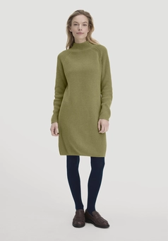 Regular knit dress made from pure organic cotton