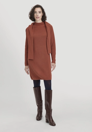 Strick Kleid Regular aus reiner Bio-Baumwolle - 3