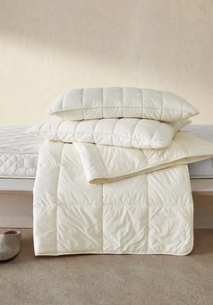 All-year-round duvet with hemp and organic cotton