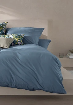 Percale bedding set made from pure organic cotton
