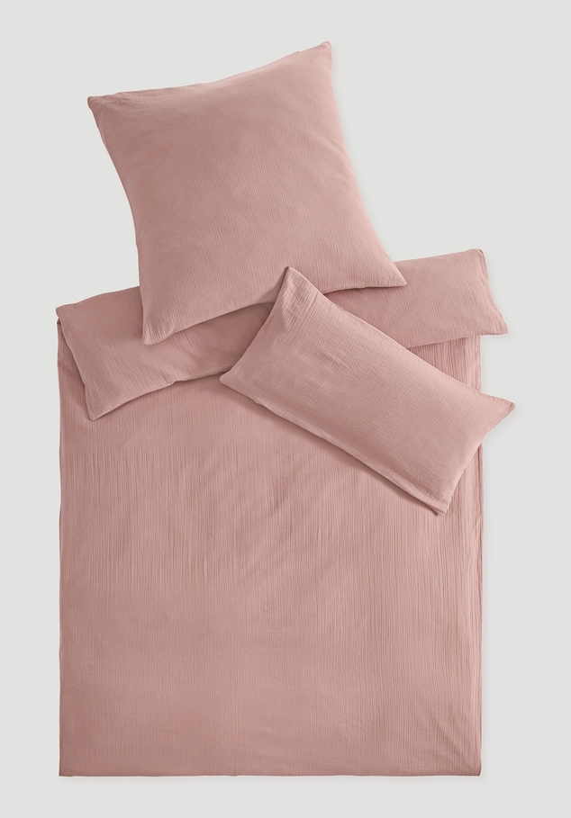 Pure organic cotton muslin bedding set