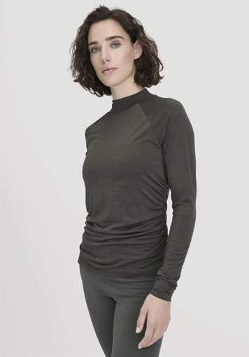 Shirt Langarm Slim ACTIVE FUNCTIONAL aus Bio-Merinowolle und TENCEL™ Lyocell - 0