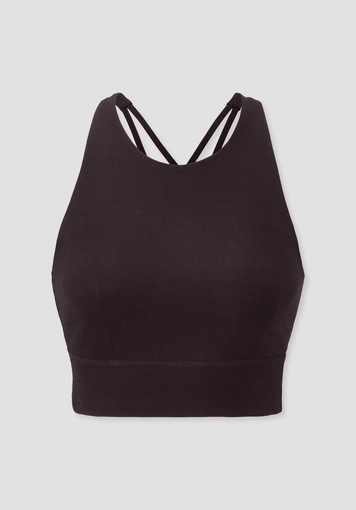ACTIVE LIGHT high-neck bustier made of organic cotton - 4