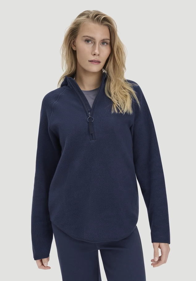 Fleece Hoodie Relaxed ACTIVE LIGHT aus reiner Bio-Baumwolle