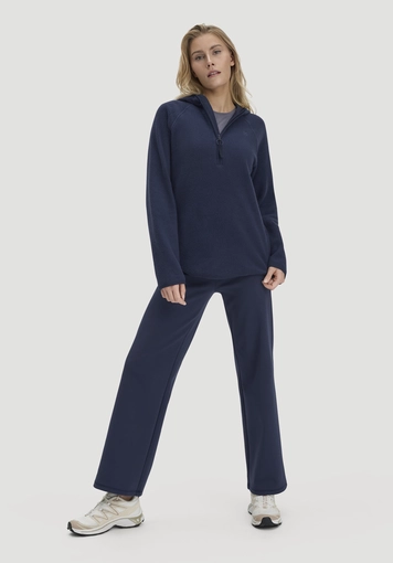 Fleece Hoodie Relaxed ACTIVE LIGHT aus reiner Bio-Baumwolle - 1