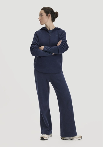 Fleece hoodie Relaxed ACTIVE LIGHT made of pure organic cotton - 1