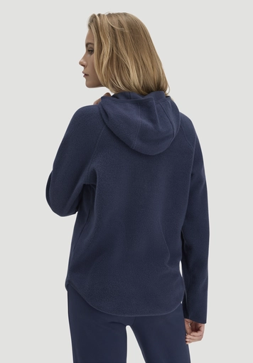Fleece Hoodie Relaxed ACTIVE LIGHT aus reiner Bio-Baumwolle - 2