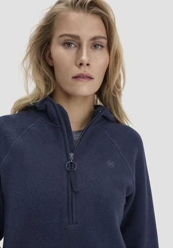 Fleece Hoodie Relaxed ACTIVE LIGHT aus reiner Bio-Baumwolle - 3