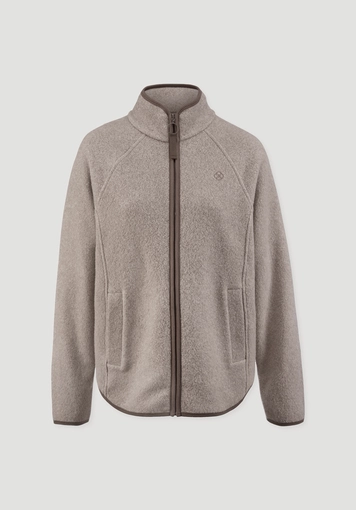 Fleece Jacke Relaxed ACTIVE LIGHT aus Bio-Baumwolle - 5